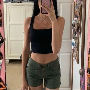 Army Green Shorts
